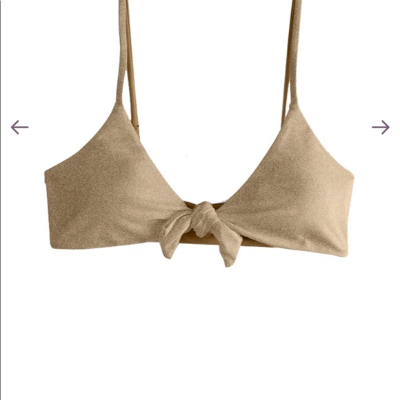 Pilot Gold Sparkle bikini bottoms and tops - Picture 12 of 12